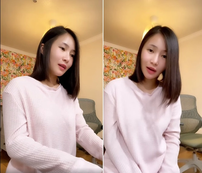 Thời gian du học ở Mỹ, Hương Tràm thường xuyên chia sẻ tới công chúng hình ảnh cuộc sống đời thường. Nhan sắc của giọng ca sinh năm 1995 gây chú ý hơn cả.