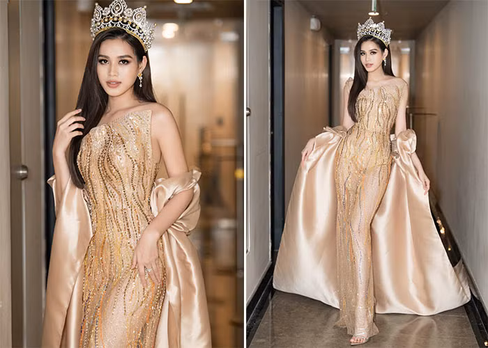 Nụ cười rạng ngời, thần thái chuẩn hoa hậu, Đỗ Thị Hà luôn tỏa sáng mỗi khi xuất hiện.