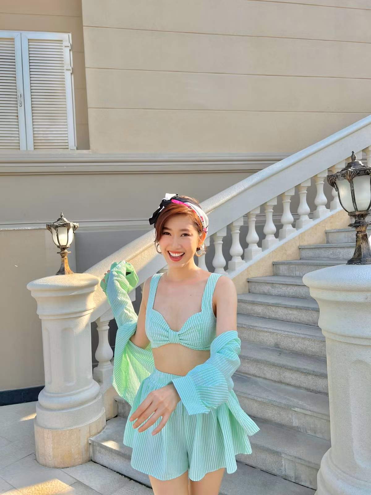 Tuy phong độ có trồi sụt nhưng Thúy Ngân luôn tự tin với bản thân.