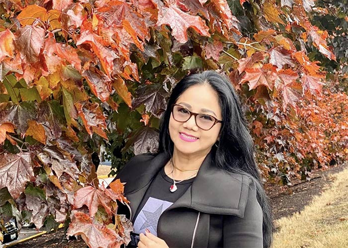 Năm 2009, Ngọc Ánh đã gặp và đính hôn với một người Mỹ. (Ảnh: FBNV)