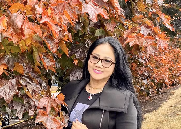 Năm 2009, Ngọc Ánh đã gặp và đính hôn với một người Mỹ. (Ảnh: FBNV)