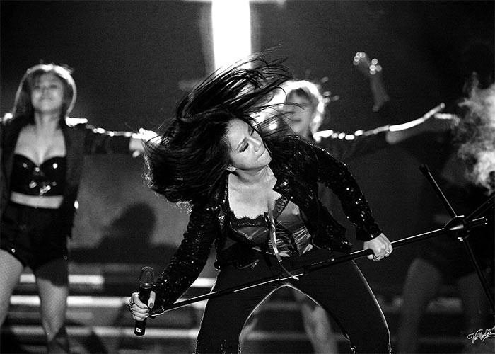 Vào những năm 80-90, Ngọc Ánh từng được mệnh danh là "Nữ hoàng nhạc rock" nhờ những bài hát sôi nổi và ngoại hình bốc lửa. (Ảnh: FBNV)