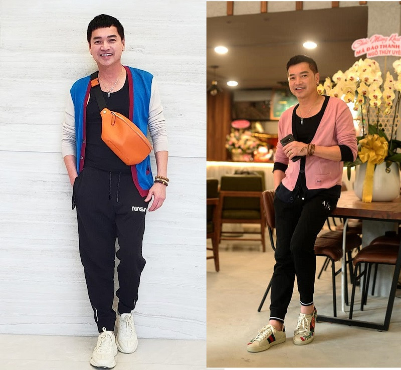 Dù ở tuổi 63 nhưng diễn viên Quang Minh vẫn rất phong độ, bảnh bao và trẻ trung hơn so với tuổi thật.