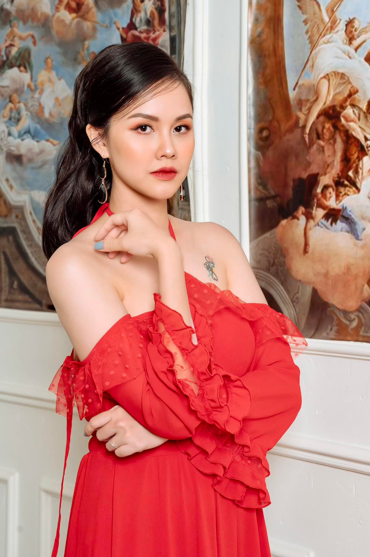 Vai diễn mới đánh dấu cho sự trở lại của người đẹp sau một thời gian dài tạm ngưng diễn xuất.