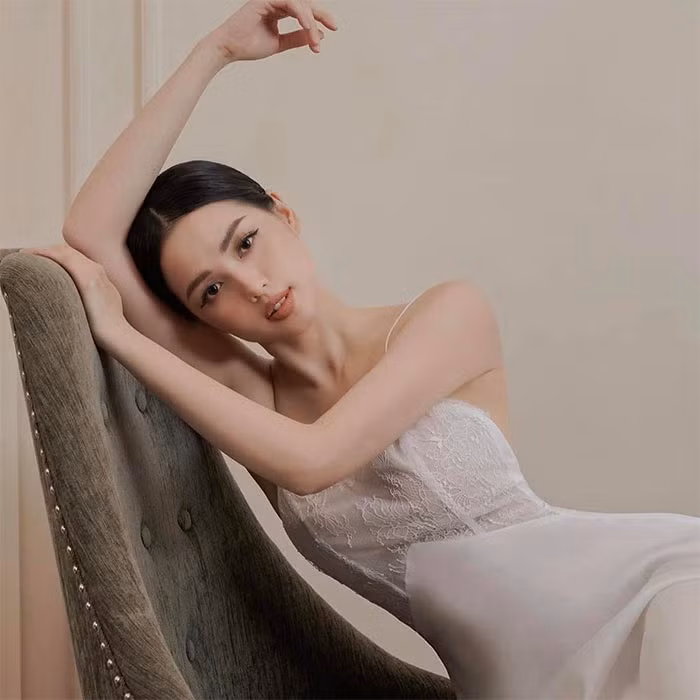 Được chồng cưng chiều, cuộc sống viên mãn, nên nhan sắc của cựu hot girl Tâm Tít ngày càng thăng hạng.