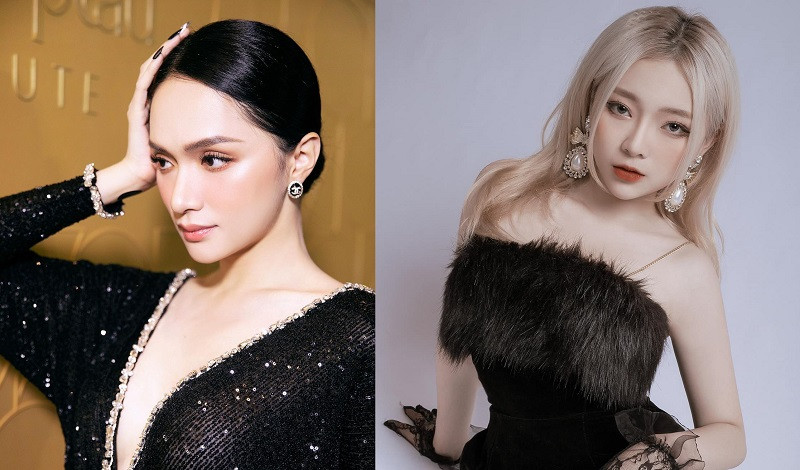 Hơn nhau cả 10 tuổi lẫn có bề dày kinh nghiệm trong nghệ thuật, nên dễ hiểu vì sao giọng ca chuyển giới "ăn đứt" đàn em ở phong thái và khí chất.