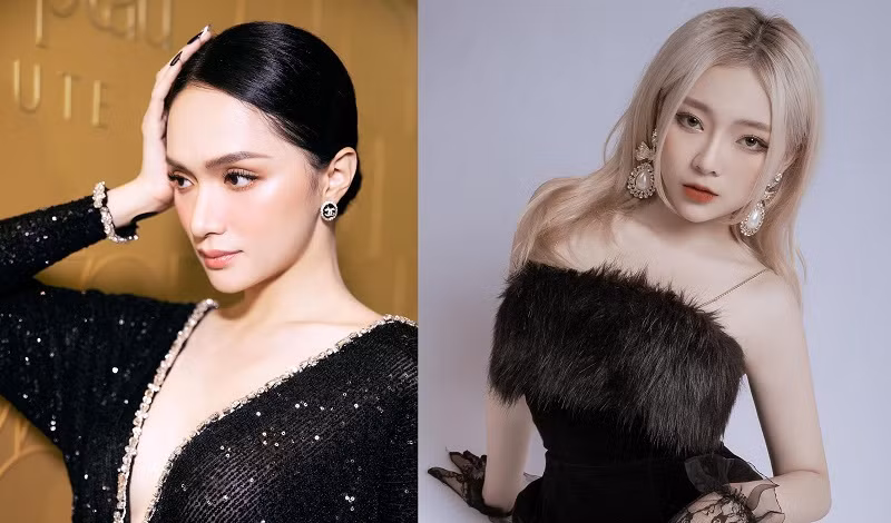 Hơn nhau cả 10 tuổi lẫn có bề dày kinh nghiệm trong nghệ thuật, nên dễ hiểu vì sao giọng ca chuyển giới "ăn đứt" đàn em ở phong thái và khí chất.