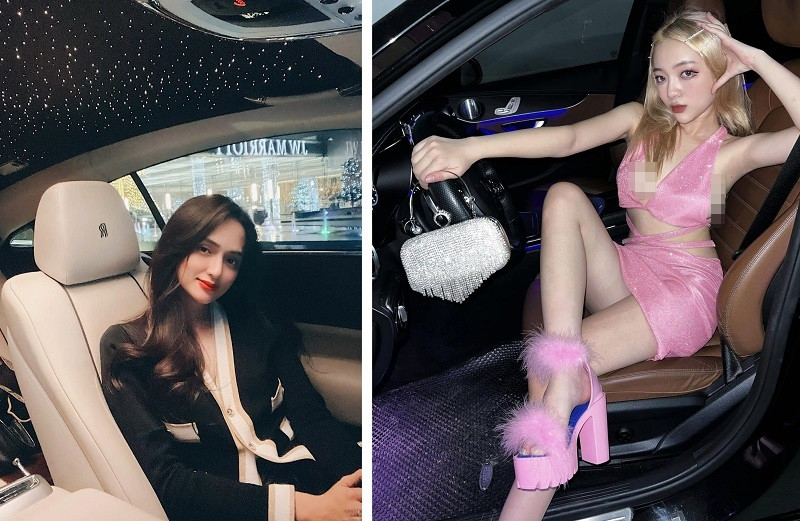 Ở tuổi 30, Hương Giang ngày càng đẹp mặn mà. Trong khi đó, hot girl Chichan lại sở hữu vẻ đẹp "phồn thực", mơn mởn, có chút nổi loạn ở tuổi 19.