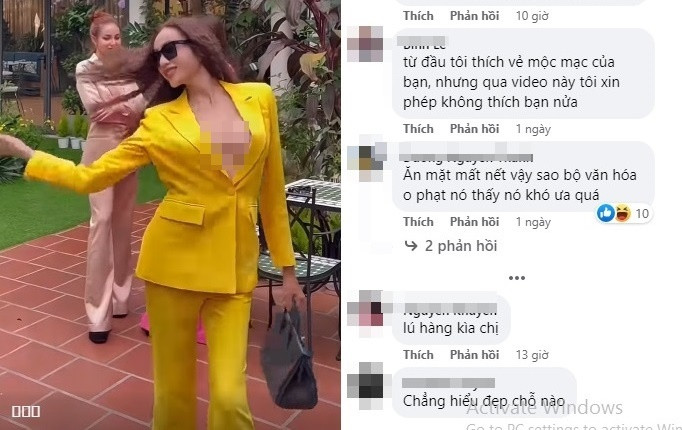 Khoảnh khắc hớ hênh của Á hậu chuyển giới được cô chia sẻ rộng rãi, lập tức nhận về nhiều lời chỉ trích và nhắc nhở của fan trên mạng xã hội.