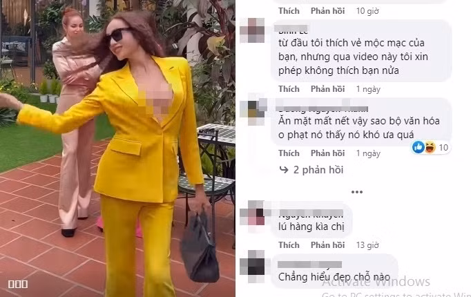 Khoảnh khắc hớ hênh của Á hậu chuyển giới được cô chia sẻ rộng rãi, lập tức nhận về nhiều lời chỉ trích và nhắc nhở của fan trên mạng xã hội.