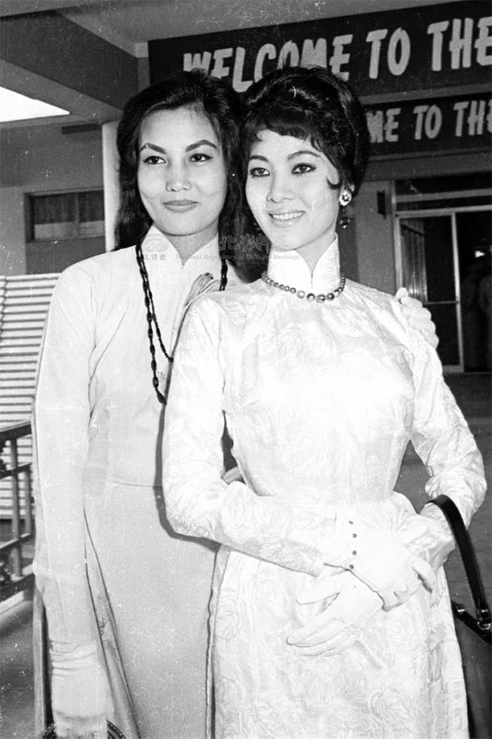 NSƯT Thẩm Thúy Hằng cùng nghệ sĩ Kiều Chinh (trái), Thanh Nga và Kim Cương là một trong "tứ đại mỹ nhân" ngày ấy của màn ảnh Việt. (Ảnh: NLD)