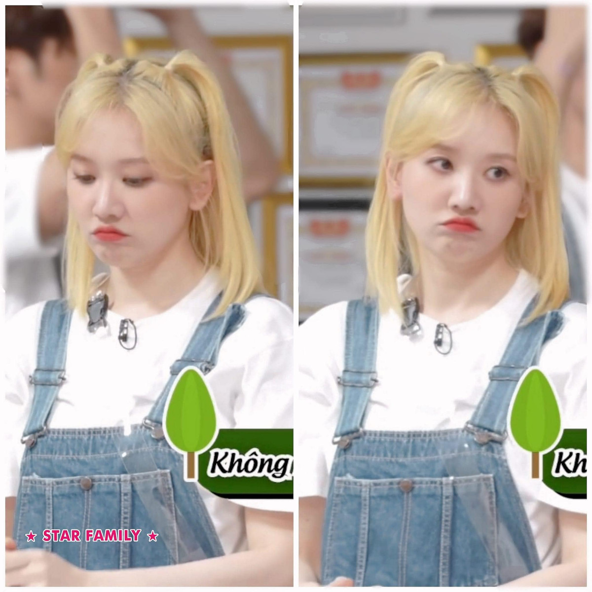 Hari Won cũng chuộng tẩy tóc với những gam màu nổi bật và tôn da như màu bạch kim, xanh dương, tím khói, hồng…