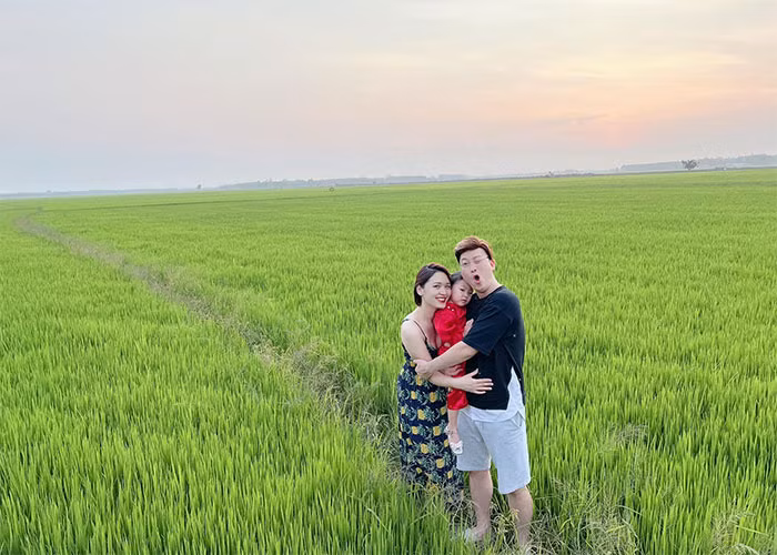 Đầu năm 2022, bé An Nhiên, con gái đầu lòng của Phương Thảo và Sỹ Luân chào đời. (Ảnh: FBNV)