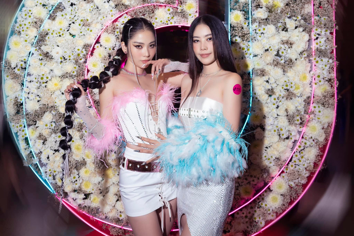 Nam Anh và Nam Em là cặp chị em sinh đôi hiếm hoi của Vbiz sở hữu nhan sắc tuyệt mỹ.