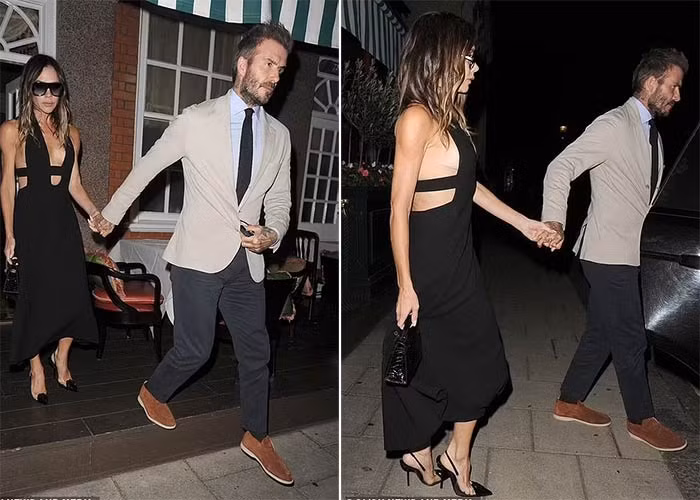 Victoria Beckham mặc gợi cảm lộ rõ vẻ già nua Victoria Beckham mac goi cam lo ro ve gia nua