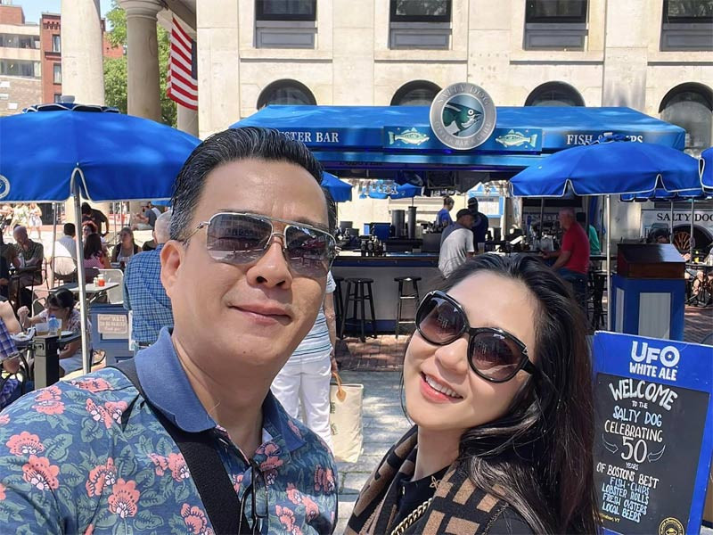 Sau đám cưới, nhiều người nhận xét Hà Thanh Xuân mập hơn trước.