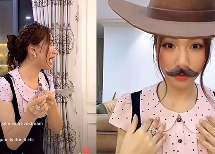 Giọng ca gốc Bắc Ninh livestream bán hàng online vì muốn có thêm thu nhập giúp đỡ người thân và nhiều người khác. (Ảnh: tinmoi)