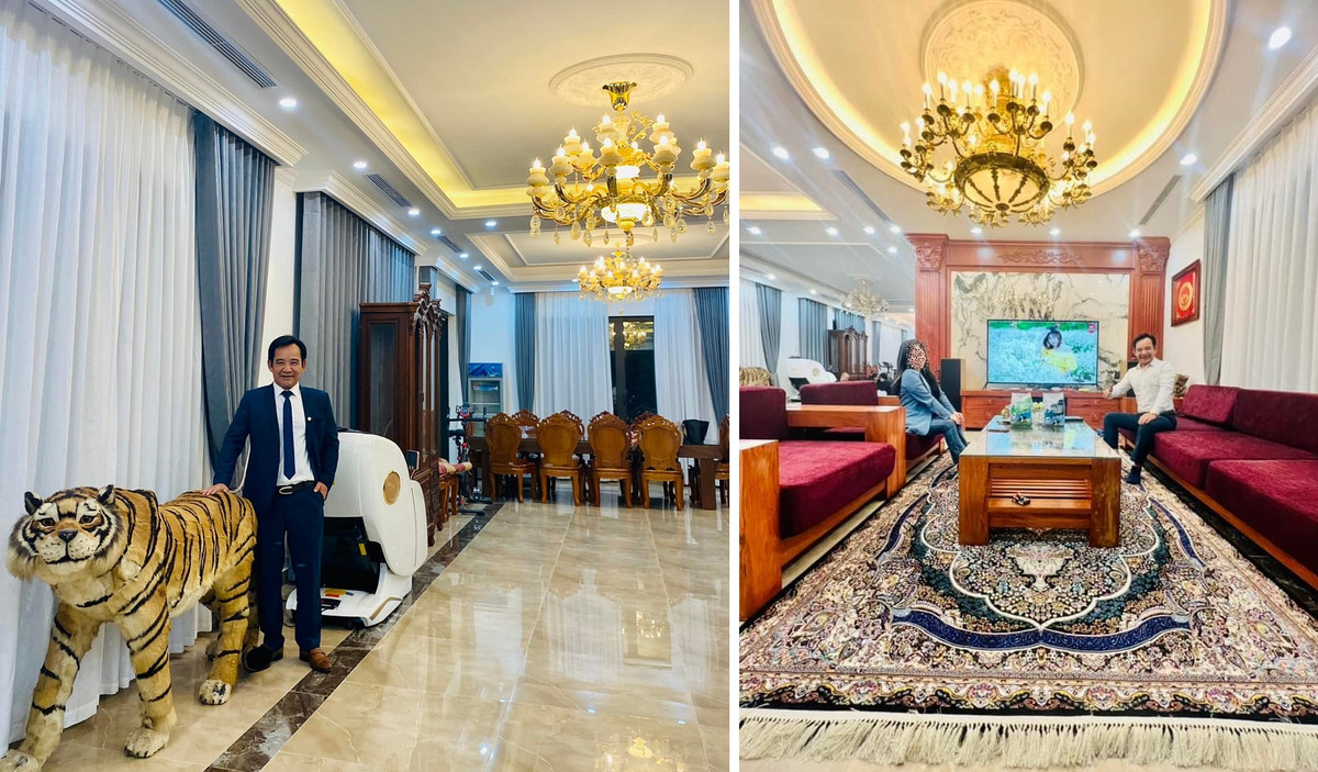 Nội thất trong cơ ngơi của "ông hoàng phim hài Tết" đầy đủ tiện nghi. Thành quả nghệ sĩ Quang Tèo có được nhờ nhiều năm tích cóp, chăm chỉ chạy show.
