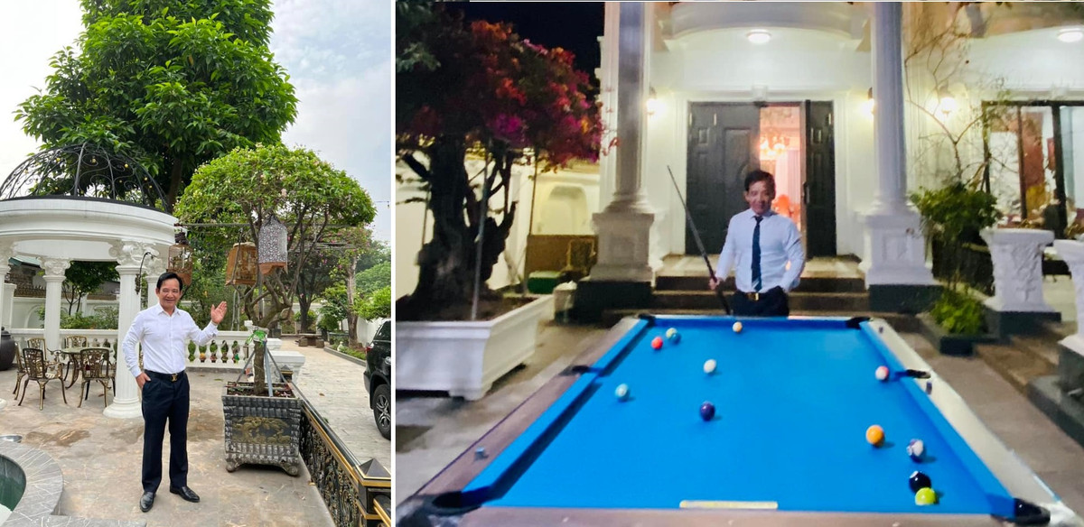 Ngoài thời gian đi diễn, "ông hoàng phim hài Tết" dành nhiều thời gian cho những thú vui hàng ngày trong khuôn viên sân vườn rộng rãi như: nuôi chim, chăm sóc thú cưng và cây cảnh...