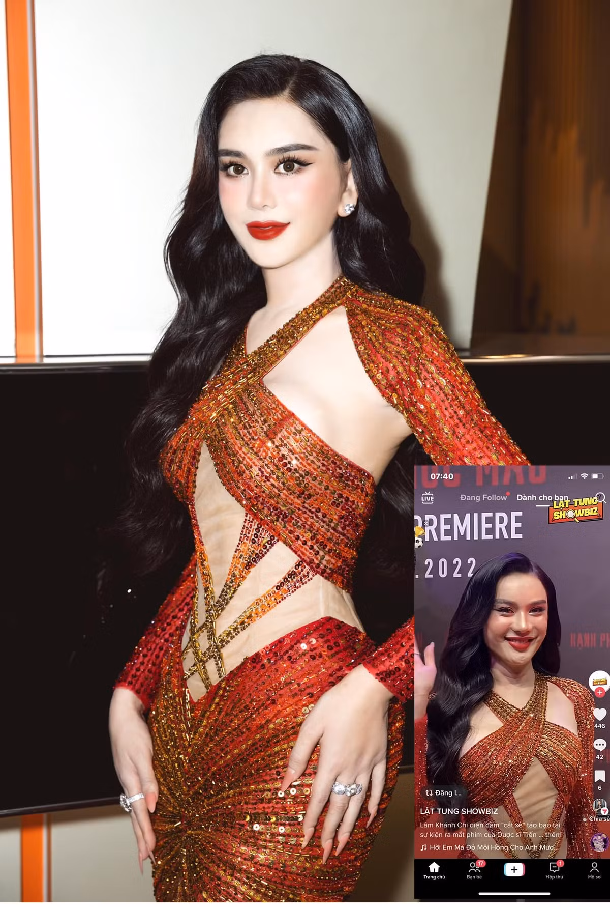 Hiện tại dù ảnh tự đăng và ảnh được "tag" có sự khác biệt nhưng nhan sắc của nữ ca sĩ vẫn được khen ngày càng "thăng hạng".