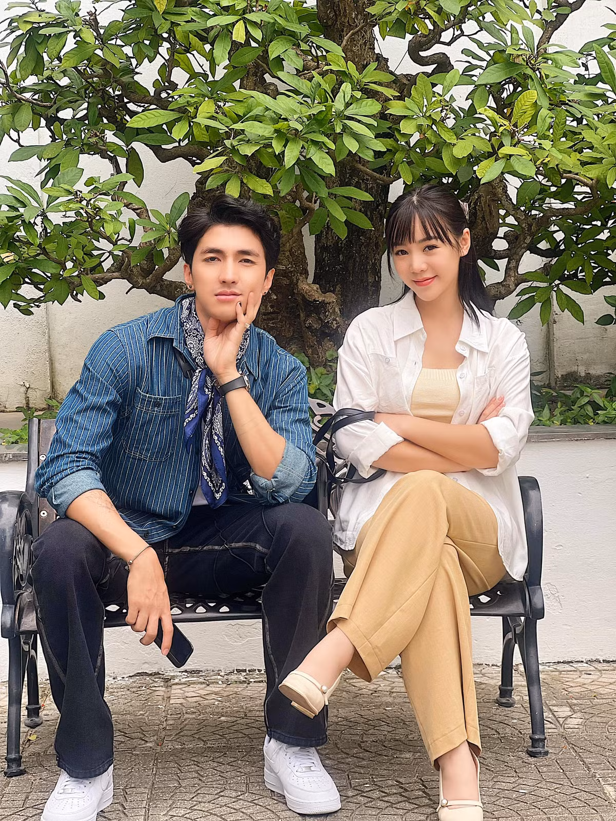 Nữ diễn viên thay đổi diện mạo để vào vai diễn mới.