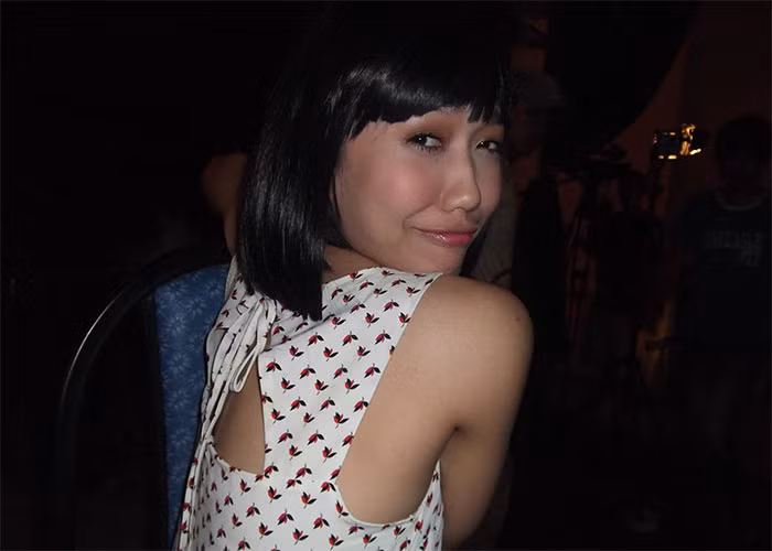 Khuôn mặt đầy biểu cảm hài hước của Diệu Nhi khiến ai nhìn thấy cũng phải buồn cười. (Ảnh: FBNV)