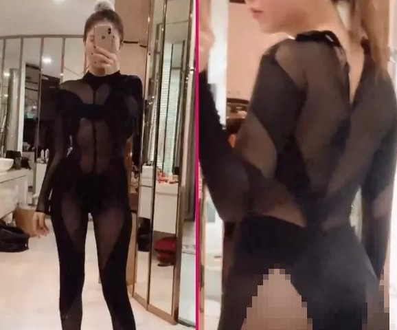 Chân dài 8X chuộng đồ mỏng tang, xuyên thấu.