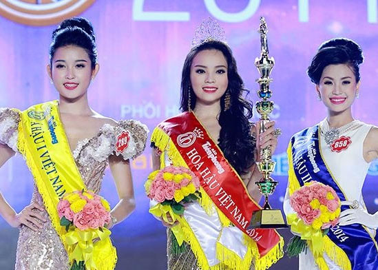 Năm 2014, Huyền My giành ngôi Á hậu 1 Hoa hậu Việt Nam 2014. (Ảnh: Zing)