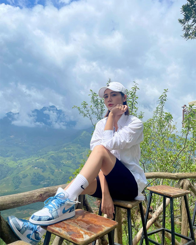 Sang chảnh trên phim, ngoài đời Huyền Lizzie giản dị khó tin Sang chanh tren phim, ngoai doi Huyen Lizzie gian di kho tin