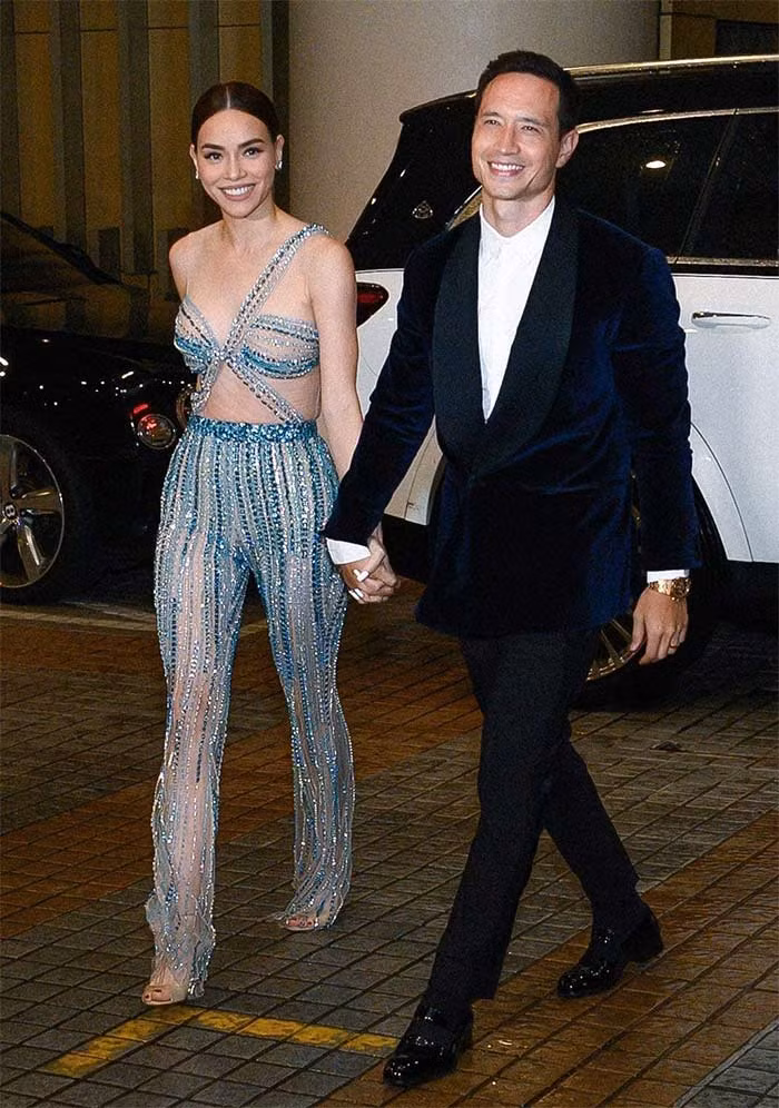 Hà Hồ - Kim Lý rất đẹp đôi bởi vẻ ngoài tương xứng.