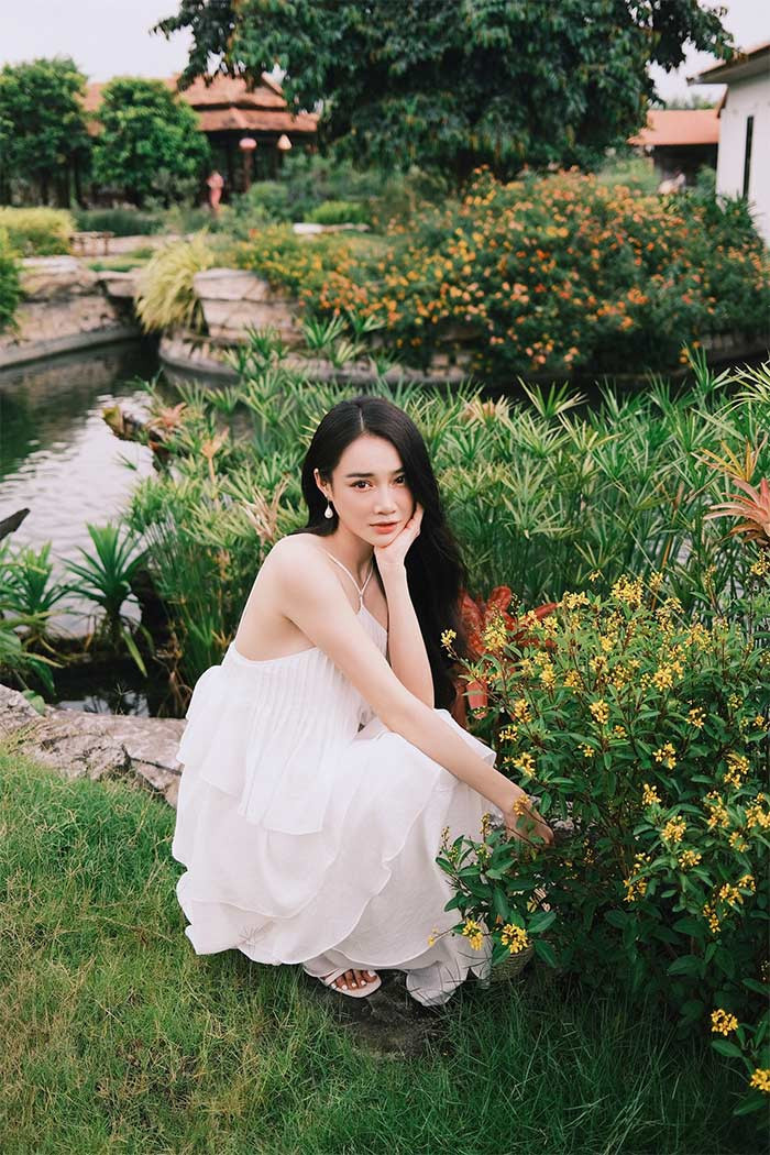 Ngoài con gái Destiny, hình ảnh Nhã Phương gây chú ý với nhan sắc ngày càng xinh đẹp, cuốn hút.