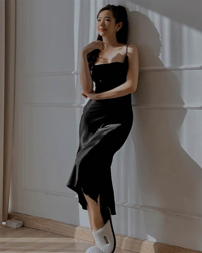 Phong cách gợi cảm cũng là một trong những style yêu thích của Kim Oanh.