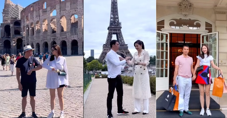 Á hậu Thanh Tú và ông xã hơn 16 tuổi như vợ chồng son A hau Thanh Tu va ong xa hon 16 tuoi nhu vo chong son