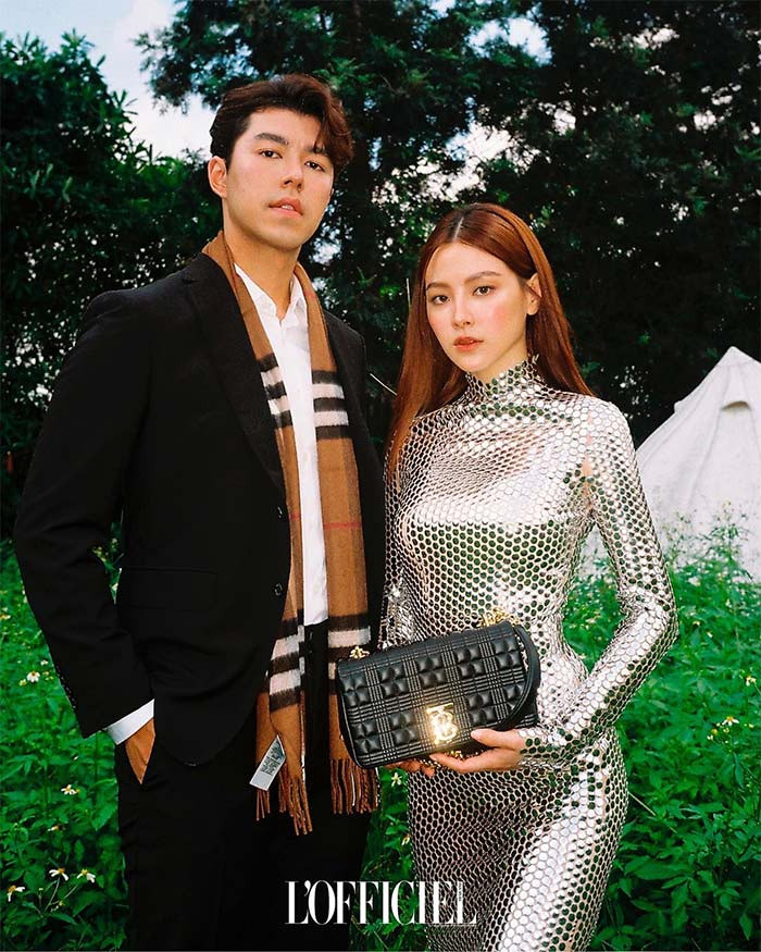 Nine Naphat cao 1m83, sở hữu khuôn mặt đẹp trai kiểu nam thần.