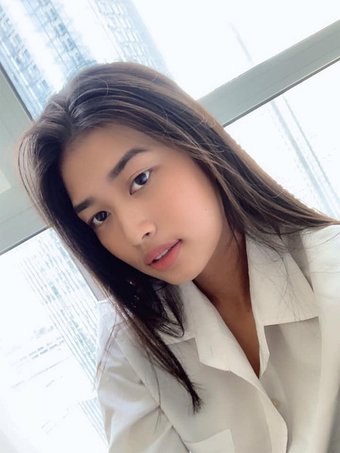 Thời điểm Thiên Ân vừa tốt nghiệp phổ thông trung học tháng 6/2019.