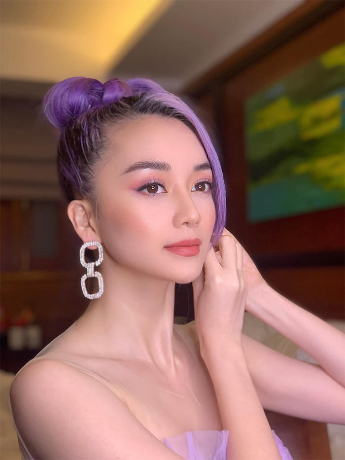 Vóc dáng, làn da được chăm chút cẩn thận nên Thiều Bảo Trang trẻ hơn so với tuổi 30 của mình.