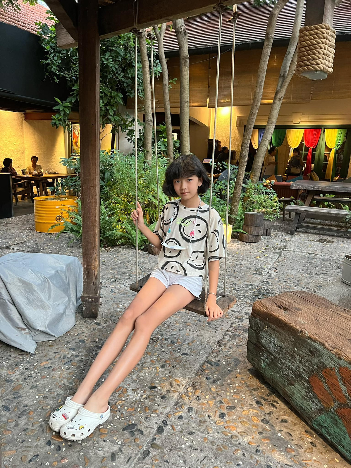 An Như được mệnh danh là bản sao của bố.