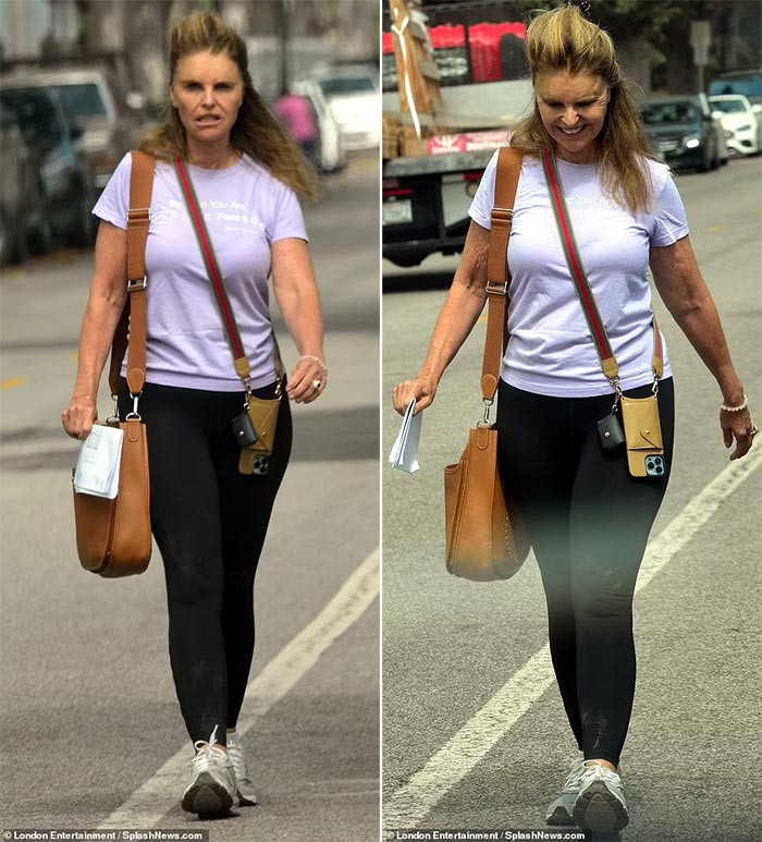 Diện mạo già nua, xấu xí của bà Maria khiến nhiều người kinh ngạc. (Ảnh: Splashnews)