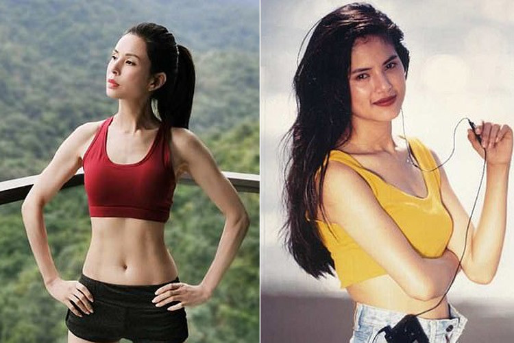 So với 30 năm trước (phải), Lý Nhược Đồng của hiện tại còn được khen là trẻ hơn nhiều.