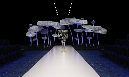 Lo san khau dam chat Viet cua Vietnam International Fashion Week 2016-Hinh-2