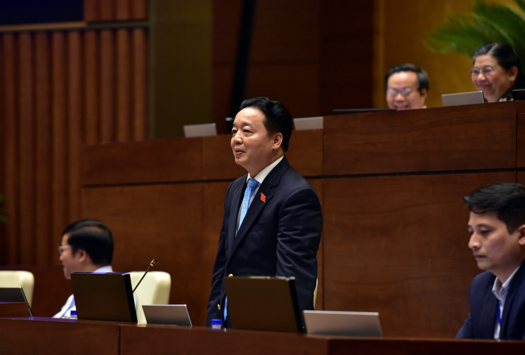 Bộ trưởng Trần Hồng Hà. Ảnh: VGP.