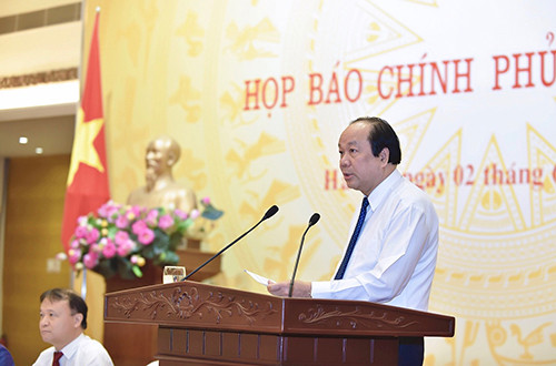Bộ trưởng, Chủ nhiệm VPCP Mai Tiến Dũng. Ảnh: VGP.