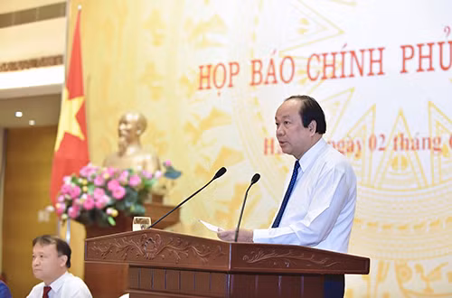 Bộ trưởng, Chủ nhiệm VPCP Mai Tiến Dũng. Ảnh: VGP.