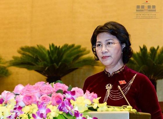 Chủ tịch Quốc hội Nguyễn Thị Kim Ngân.