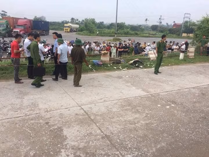 Lực lượng chức năng đang điều tra làm rõ.