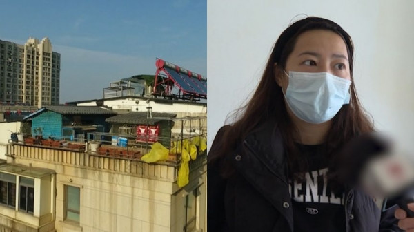 Cu dan ngao ngan tieng ga gay, cho sua tren noc chung cu