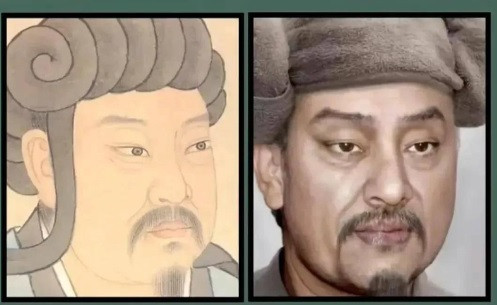 Thông qua AI, gương mặt phục dựng của Gia Cát Lượng - nhân vật nổi tiếng lịch sử phong kiến Trung Quốc có những đường nét bình thường và ánh mắt man mác nỗi buồn.