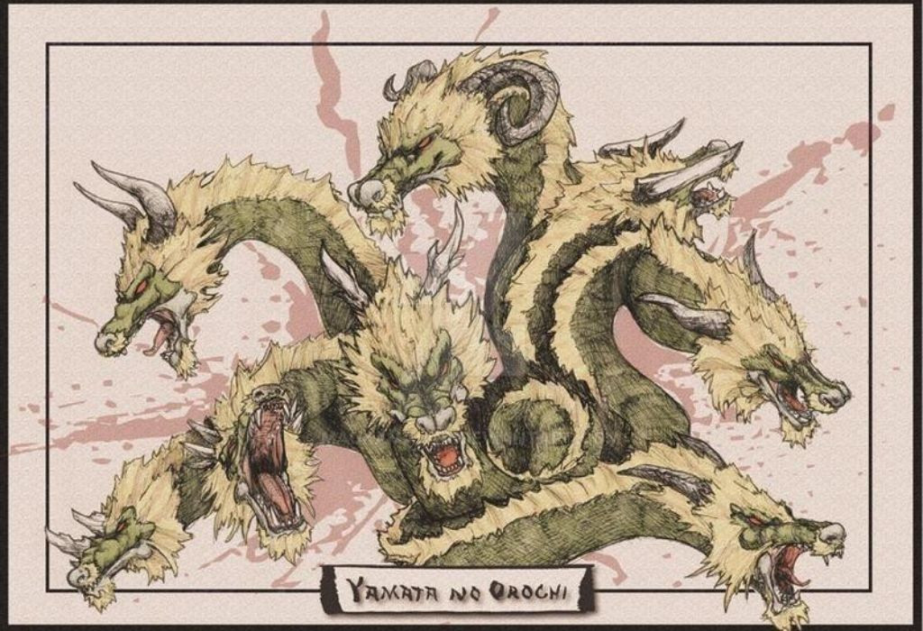 Yamata-no-Orochi là một trong những quái thú đáng sợ nhất trong thế giới thần thoại. Theo các truyền thuyết được lưu truyền tại Nhật Bản, đây là quái vật có 8 chiếc đầu rắn và 8 chiếc đuôi.
