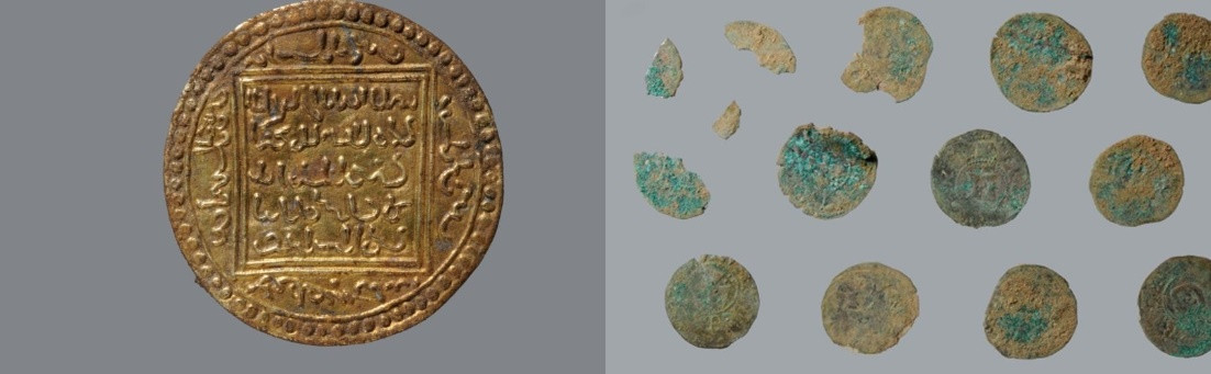 Một kho báu 800 tuổi gồm nhiều cổ vật được chế tác bằng vàng, bạc mới được một thợ dò kim loại ở miền Bắc nước Đức.