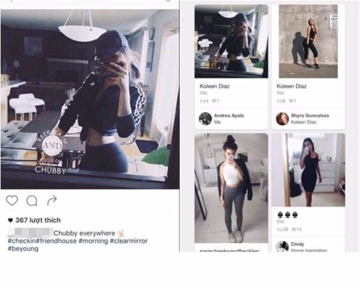 Đầu tháng 12/2016, một nữ du học sinh tên A.N đã bị một cô gái có nickname K.A.T "bóc phốt" việc ăn cắp ảnh khắp trời Âu, Trung Quốc, chỉnh sửa và đăng lại trên trang cá nhân của mình nhằm tô vẽ lên một cuộc sống đẳng cấp, giàu sang. A.N trước đó có rất nhiều fan, người theo dõi, hâm mộ bởi cuộc sống trong mơ của cô, nhưng sau màn "bóc phốt" này, A.N đã phải muối mặt, lặng lẽ xóa những bức ảnh sống ảo của mình trước sự thất vọng của không ít bạn trẻ từng mến mộ cô. Sau câu chuyện này, A.N cũng được xếp vào top những "thánh nổ", "thánh sống ảo" gây thị phi nhất năm 2016.